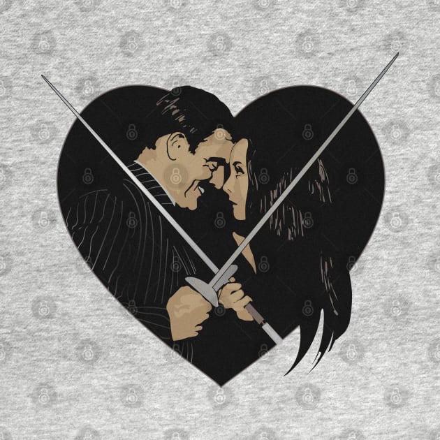 Morticia and Gomez by DesignCat